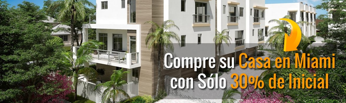 Casas en Miami - Casas Nuevas en Florida - Invertir en Propiedades en Miami  - Townhouses y Apartamentos en Miami