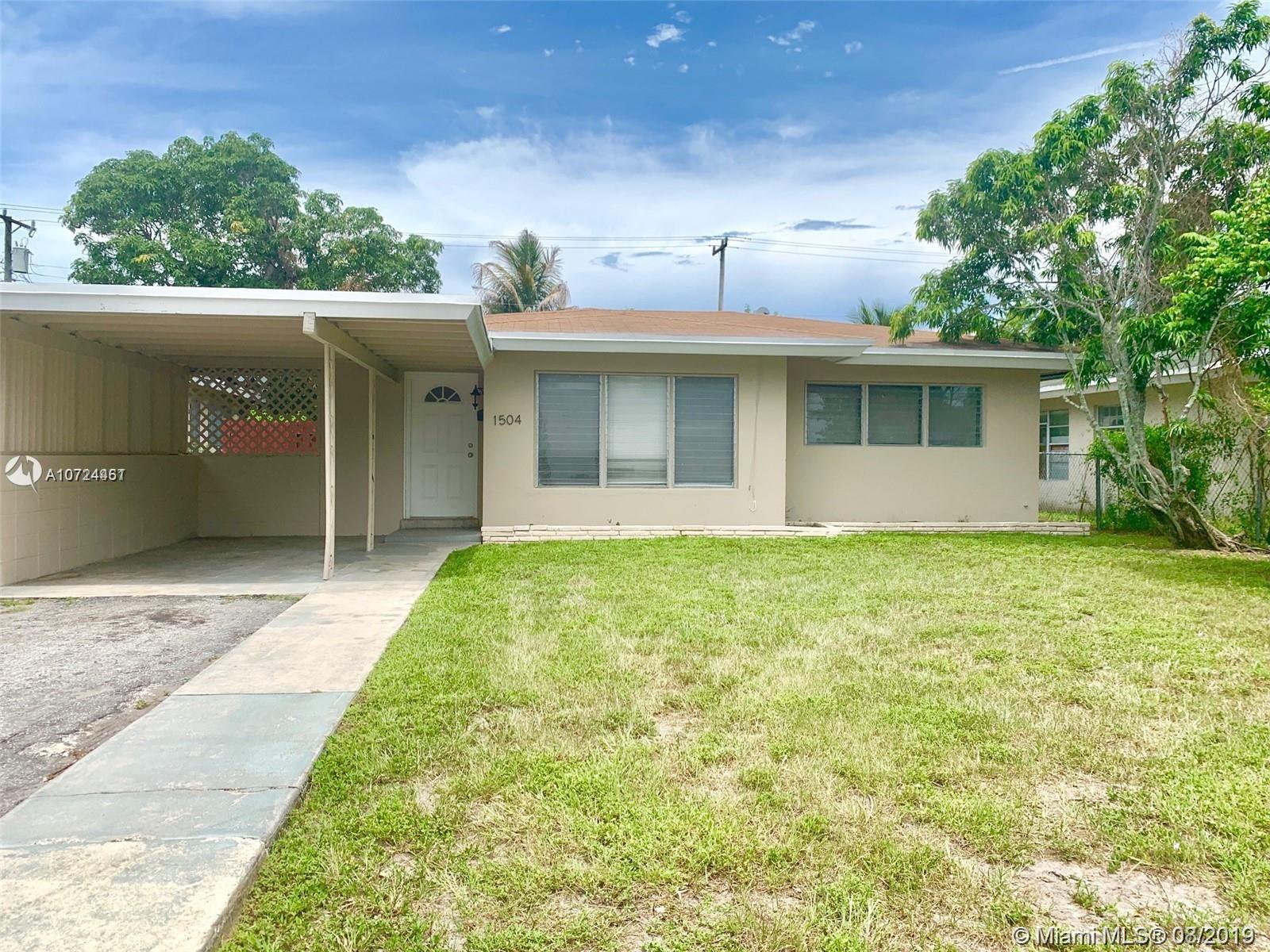 Casa en venta en 1504 NW 9th Ave, Fort Lauderdale, FL 33311