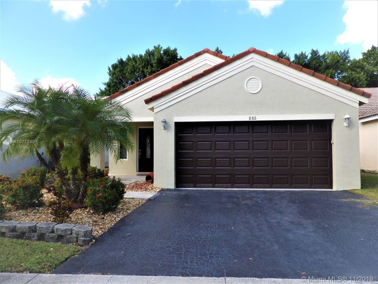 Casa en venta en 886 San Remo Dr, Weston, FL 33326
